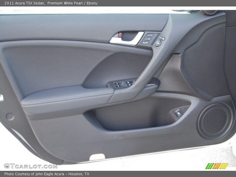 Premium White Pearl / Ebony 2011 Acura TSX Sedan