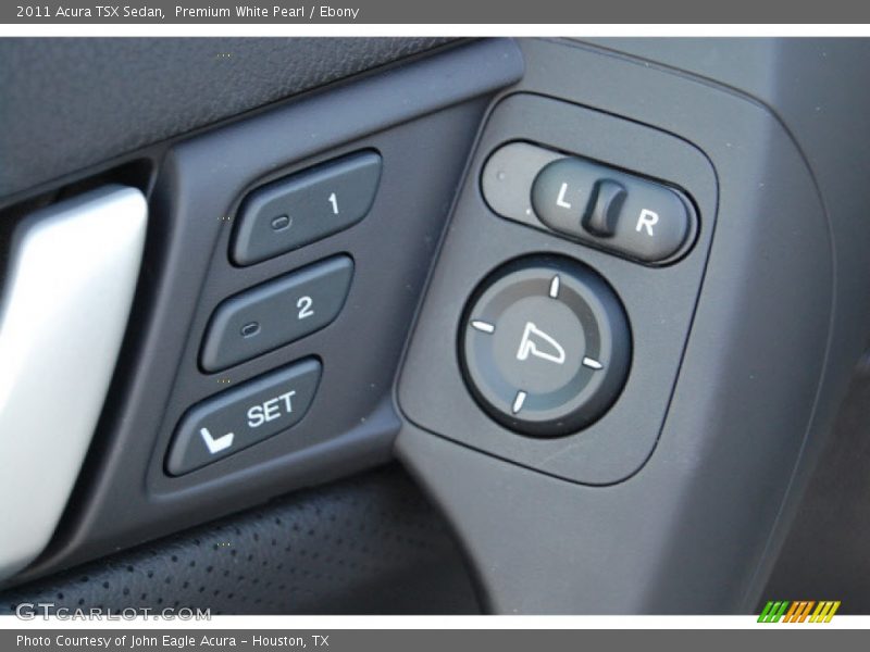 Premium White Pearl / Ebony 2011 Acura TSX Sedan
