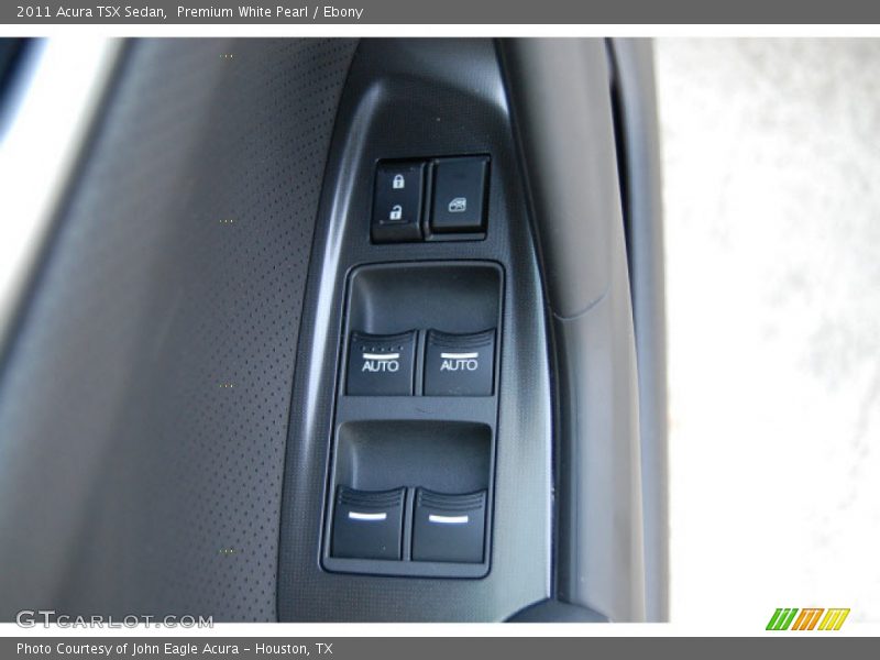 Premium White Pearl / Ebony 2011 Acura TSX Sedan