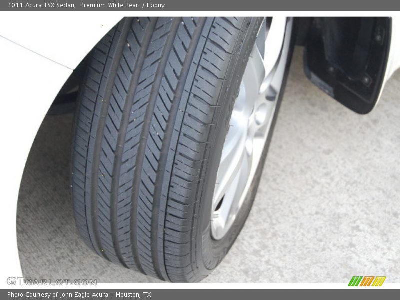 Premium White Pearl / Ebony 2011 Acura TSX Sedan