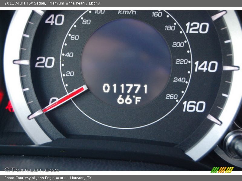 Premium White Pearl / Ebony 2011 Acura TSX Sedan