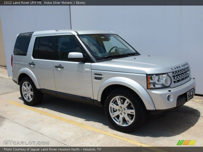 Indus Silver Metallic / Ebony 2012 Land Rover LR4 V8