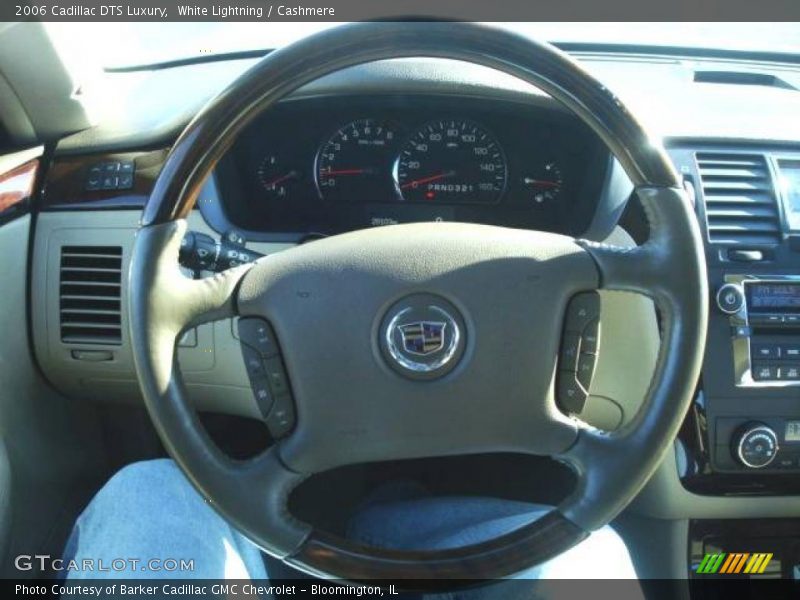 White Lightning / Cashmere 2006 Cadillac DTS Luxury