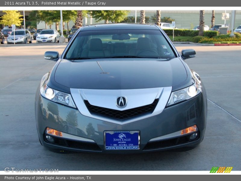 Polished Metal Metallic / Taupe Gray 2011 Acura TL 3.5