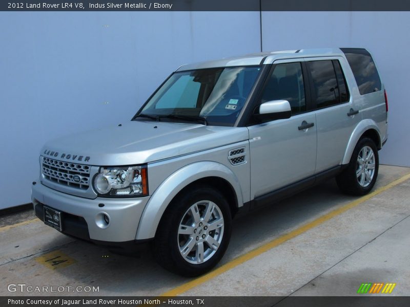 Indus Silver Metallic / Ebony 2012 Land Rover LR4 V8