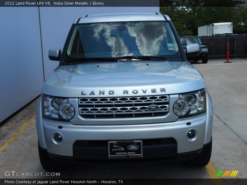 Indus Silver Metallic / Ebony 2012 Land Rover LR4 V8