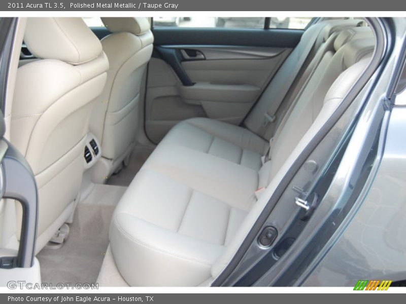 Polished Metal Metallic / Taupe Gray 2011 Acura TL 3.5