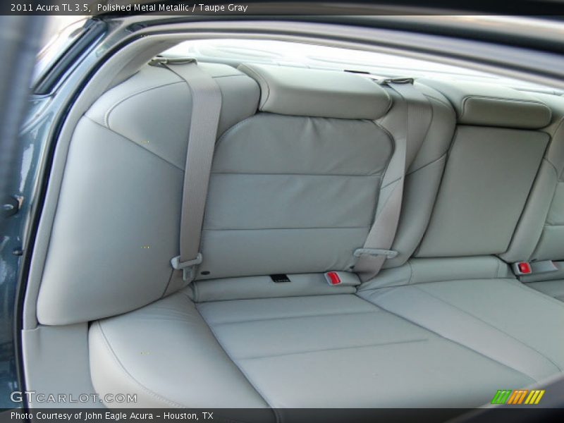 Polished Metal Metallic / Taupe Gray 2011 Acura TL 3.5