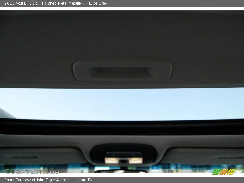 Polished Metal Metallic / Taupe Gray 2011 Acura TL 3.5