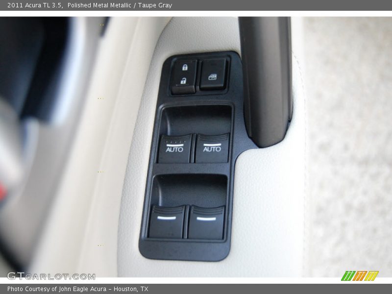 Polished Metal Metallic / Taupe Gray 2011 Acura TL 3.5