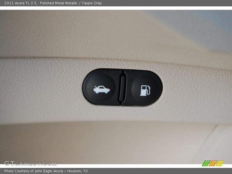 Polished Metal Metallic / Taupe Gray 2011 Acura TL 3.5