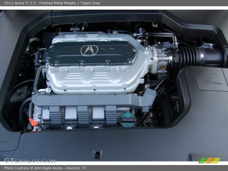 Polished Metal Metallic / Taupe Gray 2011 Acura TL 3.5