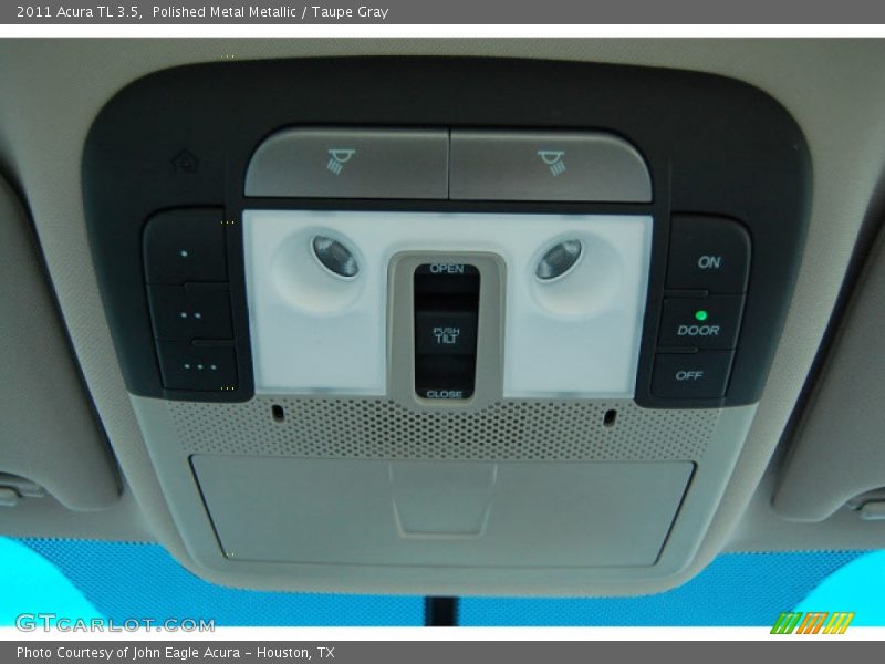Polished Metal Metallic / Taupe Gray 2011 Acura TL 3.5