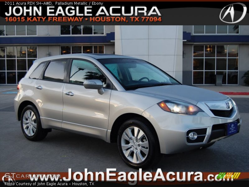 Palladium Metallic / Ebony 2011 Acura RDX SH-AWD