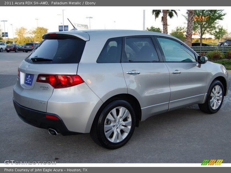 Palladium Metallic / Ebony 2011 Acura RDX SH-AWD