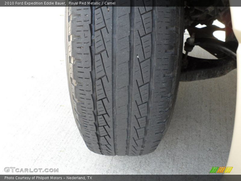 Royal Red Metallic / Camel 2010 Ford Expedition Eddie Bauer