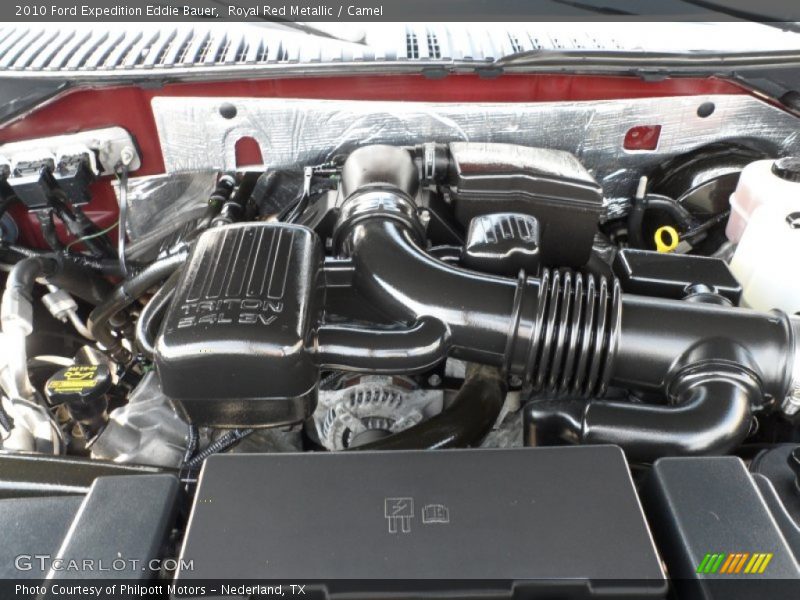 Royal Red Metallic / Camel 2010 Ford Expedition Eddie Bauer