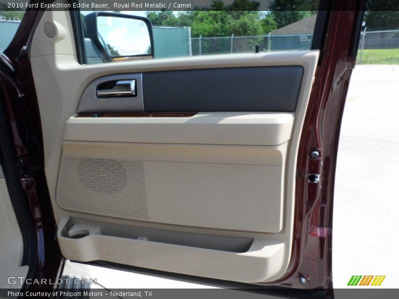 Royal Red Metallic / Camel 2010 Ford Expedition Eddie Bauer