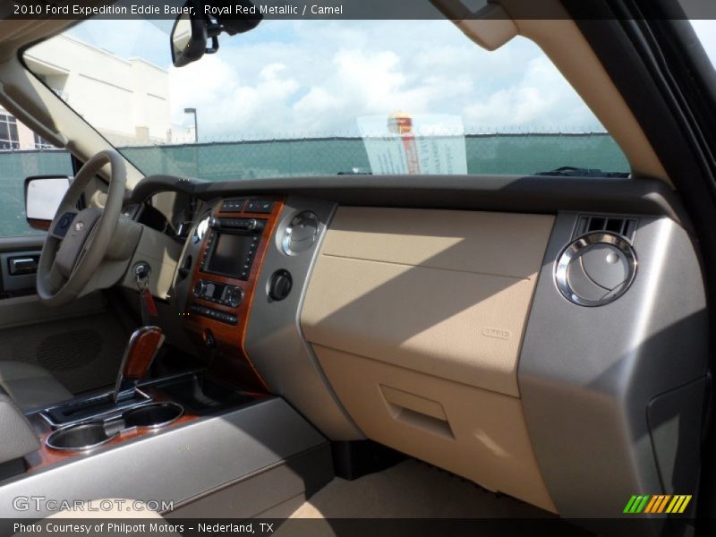 Royal Red Metallic / Camel 2010 Ford Expedition Eddie Bauer