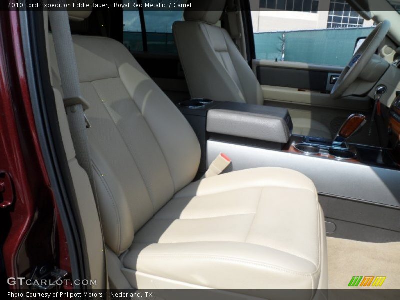 Royal Red Metallic / Camel 2010 Ford Expedition Eddie Bauer