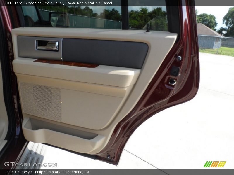 Royal Red Metallic / Camel 2010 Ford Expedition Eddie Bauer
