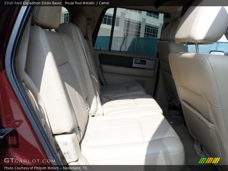 Royal Red Metallic / Camel 2010 Ford Expedition Eddie Bauer