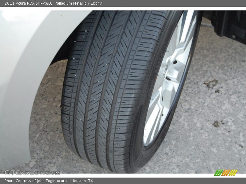 Palladium Metallic / Ebony 2011 Acura RDX SH-AWD