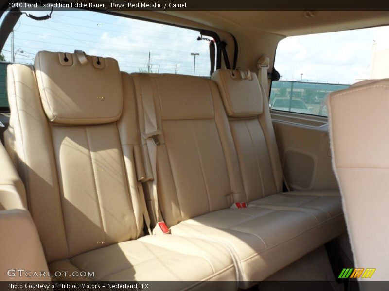 Royal Red Metallic / Camel 2010 Ford Expedition Eddie Bauer