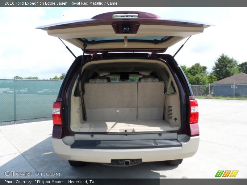 Royal Red Metallic / Camel 2010 Ford Expedition Eddie Bauer