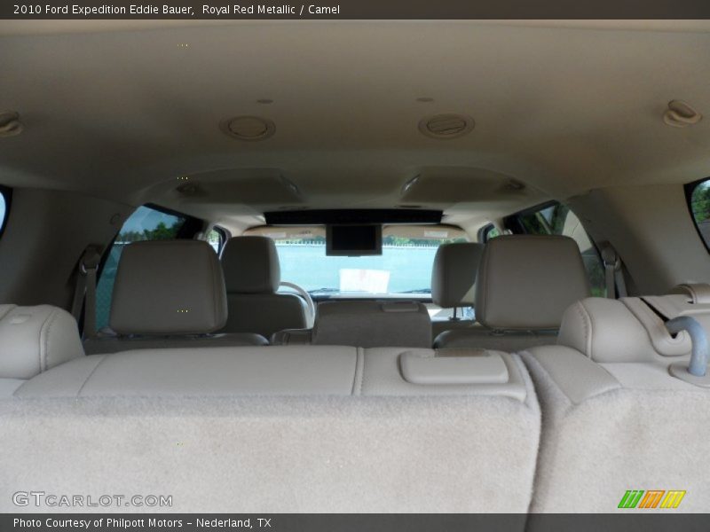 Royal Red Metallic / Camel 2010 Ford Expedition Eddie Bauer