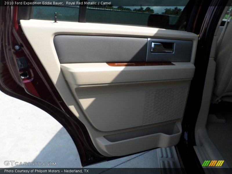 Royal Red Metallic / Camel 2010 Ford Expedition Eddie Bauer