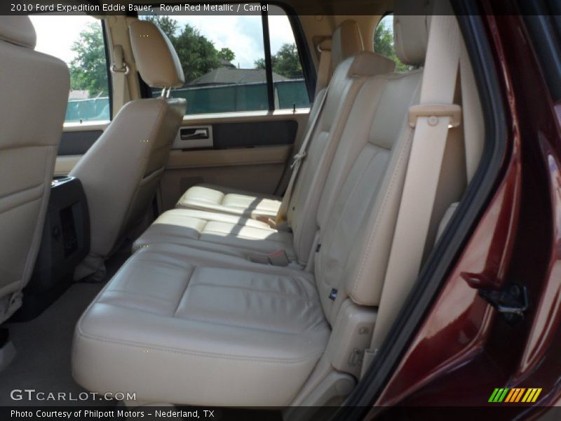 Royal Red Metallic / Camel 2010 Ford Expedition Eddie Bauer