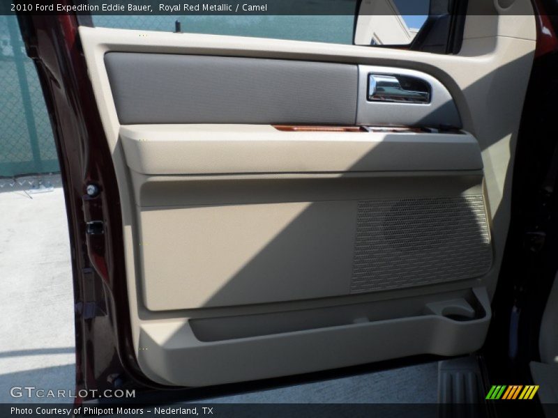 Royal Red Metallic / Camel 2010 Ford Expedition Eddie Bauer