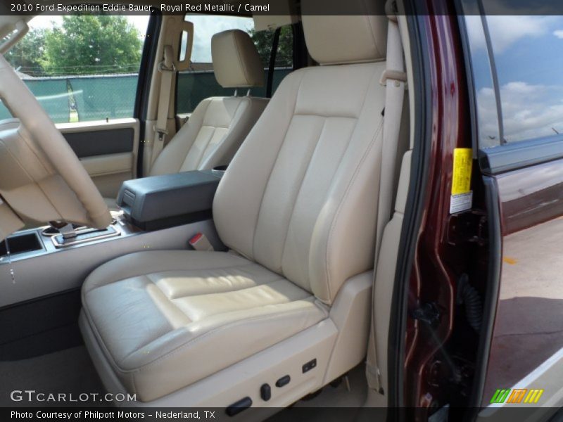 Royal Red Metallic / Camel 2010 Ford Expedition Eddie Bauer