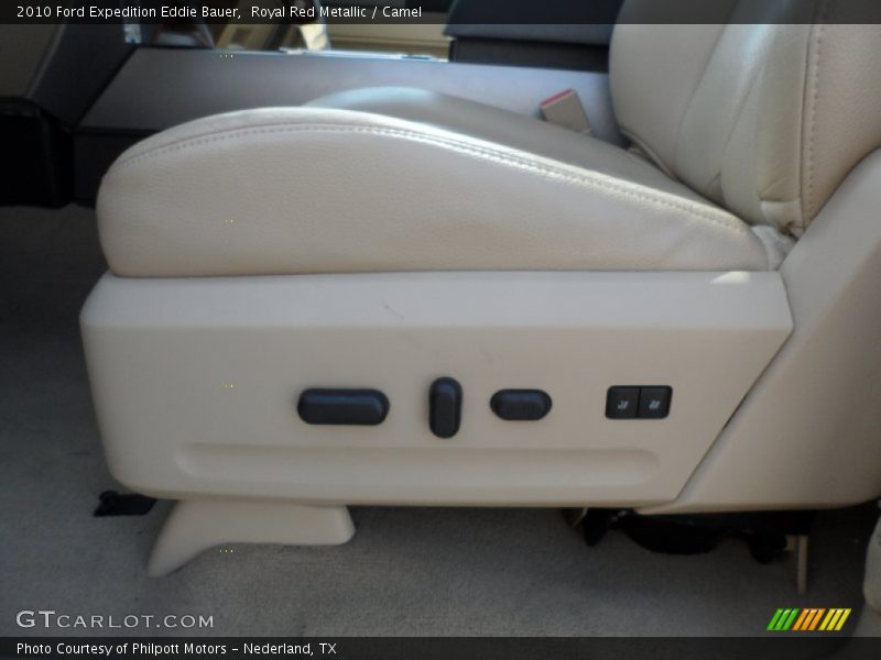Royal Red Metallic / Camel 2010 Ford Expedition Eddie Bauer