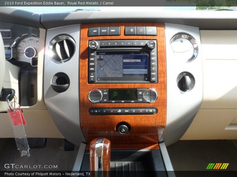 Royal Red Metallic / Camel 2010 Ford Expedition Eddie Bauer