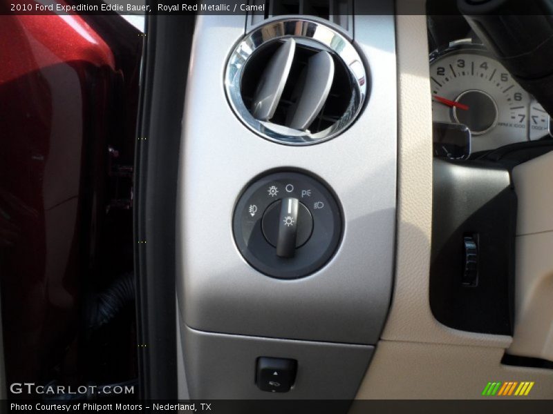 Royal Red Metallic / Camel 2010 Ford Expedition Eddie Bauer