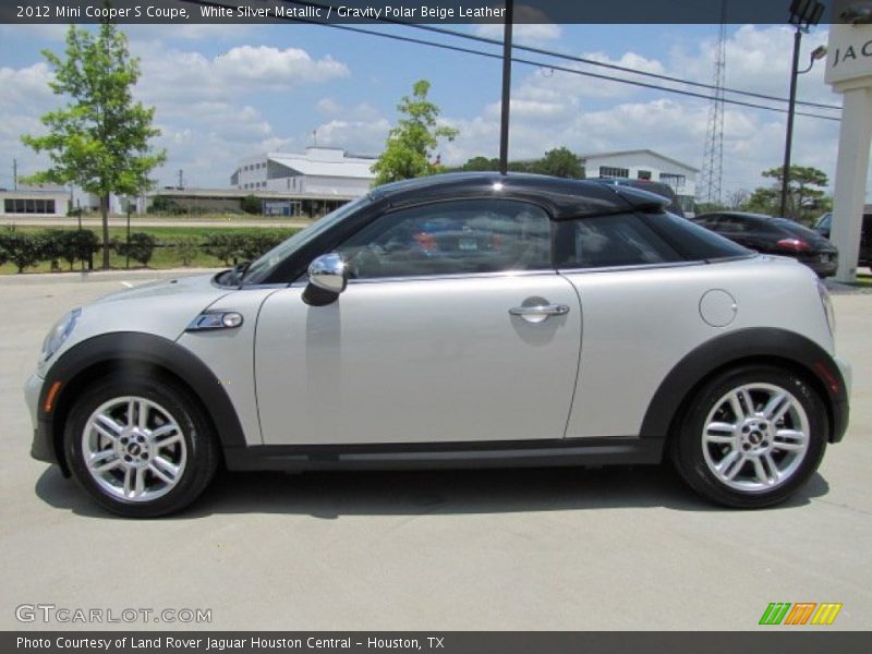  2012 Cooper S Coupe White Silver Metallic