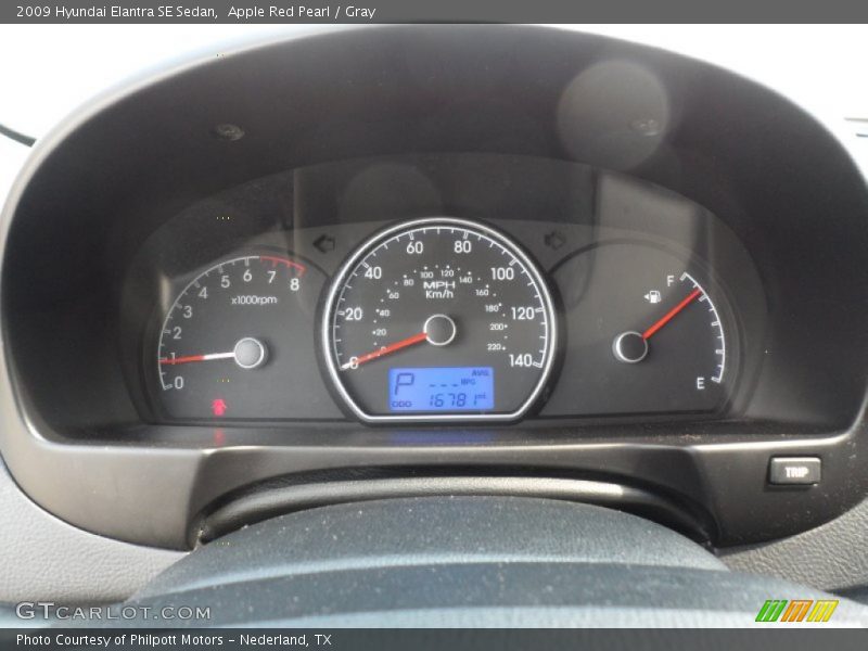  2009 Elantra SE Sedan SE Sedan Gauges
