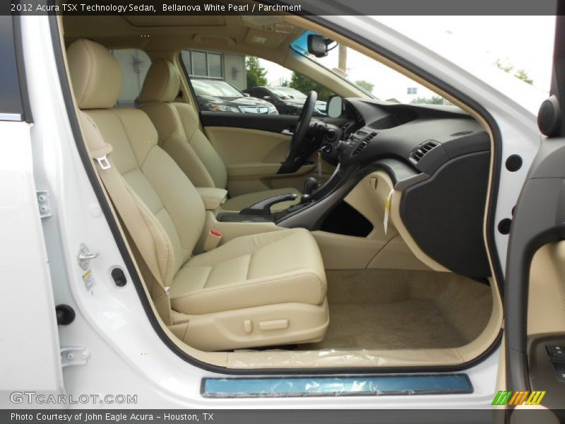 Bellanova White Pearl / Parchment 2012 Acura TSX Technology Sedan