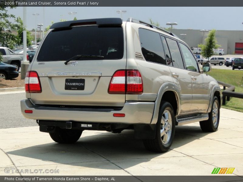 Sonora Gold Pearl / Ivory 2006 Toyota Land Cruiser