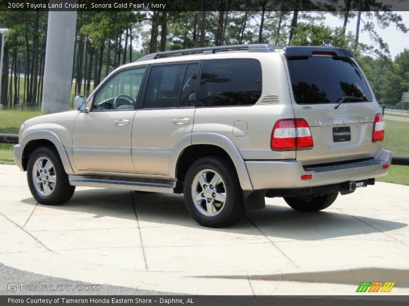 Sonora Gold Pearl / Ivory 2006 Toyota Land Cruiser