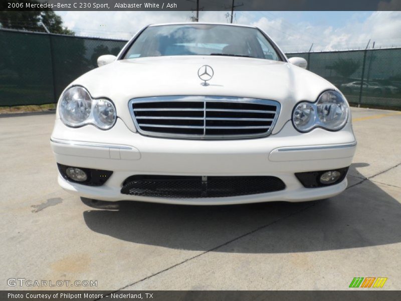 Alabaster White / Ash 2006 Mercedes-Benz C 230 Sport