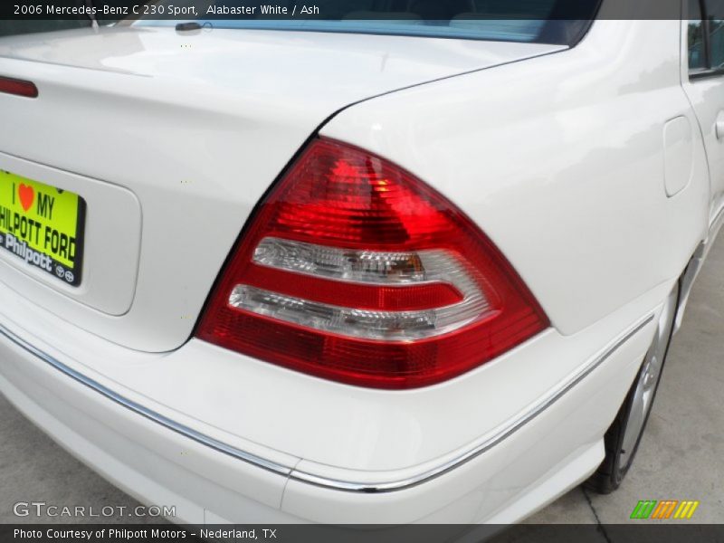 Alabaster White / Ash 2006 Mercedes-Benz C 230 Sport