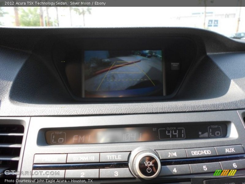 Silver Moon / Ebony 2012 Acura TSX Technology Sedan
