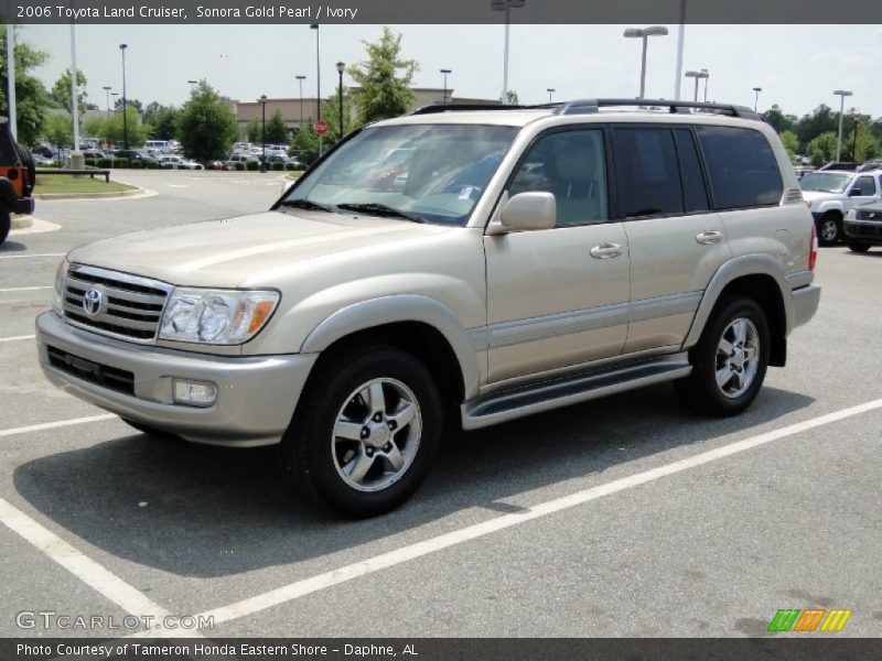 Sonora Gold Pearl / Ivory 2006 Toyota Land Cruiser