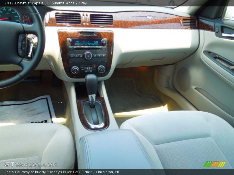 Summit White / Gray 2012 Chevrolet Impala LT
