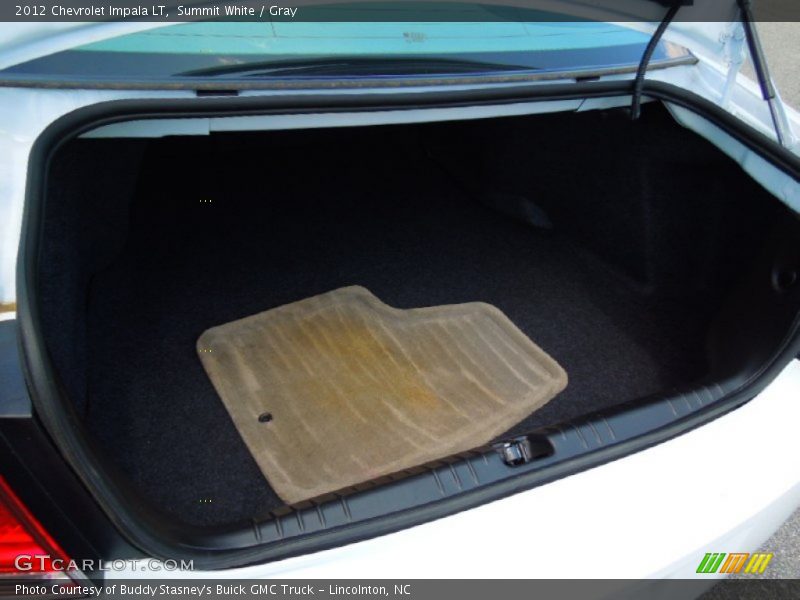 Summit White / Gray 2012 Chevrolet Impala LT