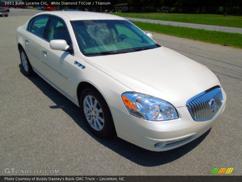 White Diamond TriCoat / Titanium 2011 Buick Lucerne CXL