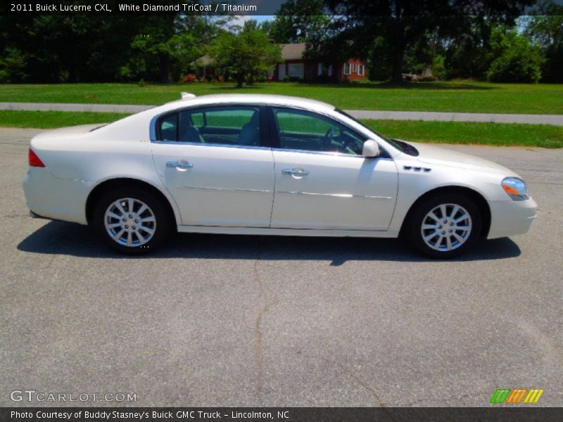 White Diamond TriCoat / Titanium 2011 Buick Lucerne CXL